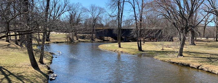 Covered Bridge Park is one of Outdoors.