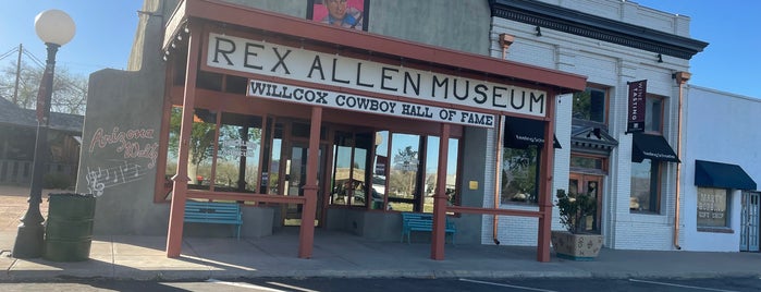 Rex Allen Museum is one of Places I Recommend to Visit.