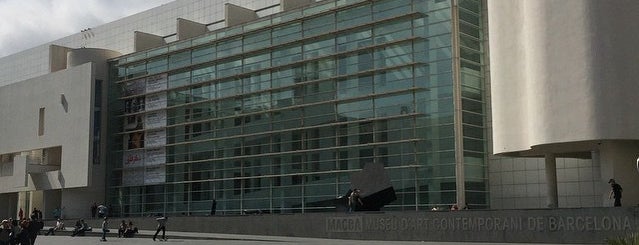 Музей современного искусства MACBA is one of Barcelona.