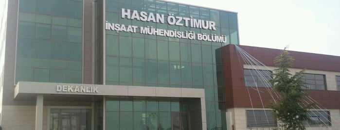 Hasan Öztimur İnşaat Mühendisliği Bölümü is one of Locais curtidos por Pervin.