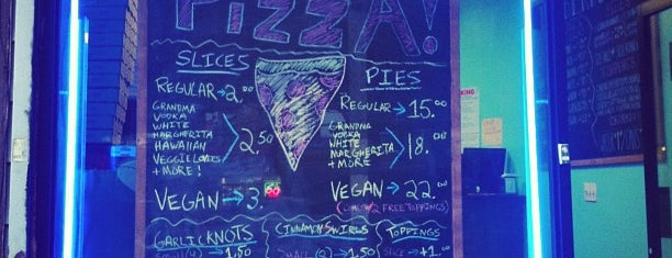 Norbert's Pizza is one of Vegan yorker trip.