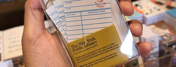 Library Shop @ NYPL is one of 🗽 NYC - Midtown (outros).