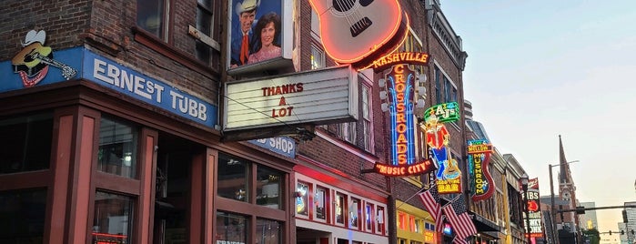 Ernest Tubb Record Shop is one of Nashville hit list.