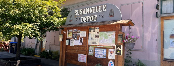 The Historic Susanville Railroad Depot is one of Railroad Depots, Yards, and Museums.