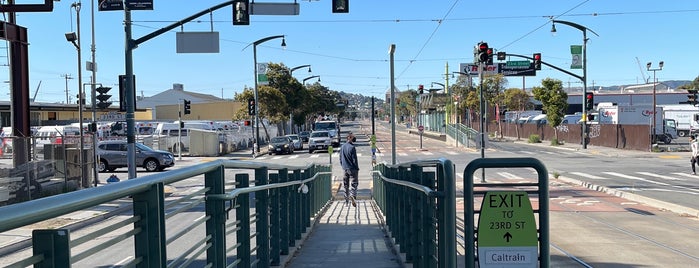 MUNI Metro Stop - 3rd & 23rd is one of MUNI Metro Stations.