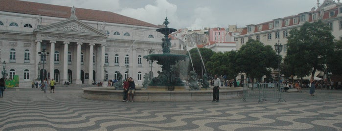 Rossio is one of -> Portugal.