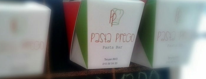 Pasta Prego is one of Restaurants, Pizza Places, Fast Food Joints.