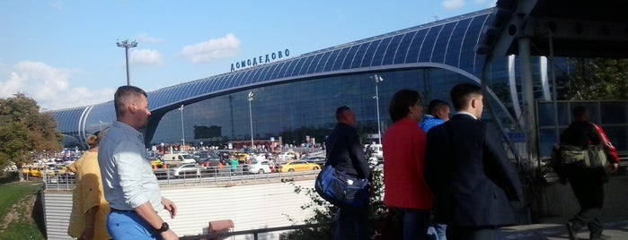 Domodedovo International Airport (DME) is one of -> Russia.
