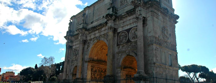 Arco de Constantino is one of -> Italy.