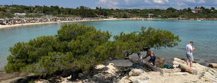 Lagonisi Beach is one of Halkidiki Beach.