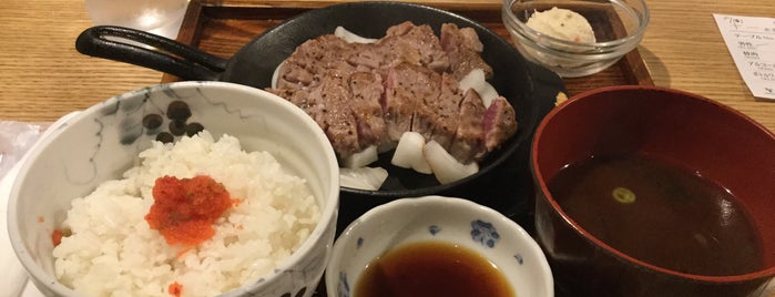 Pork Steak Toichi is one of 定食.
