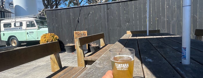 Tuatara Brewery is one of Wellington Breweries.