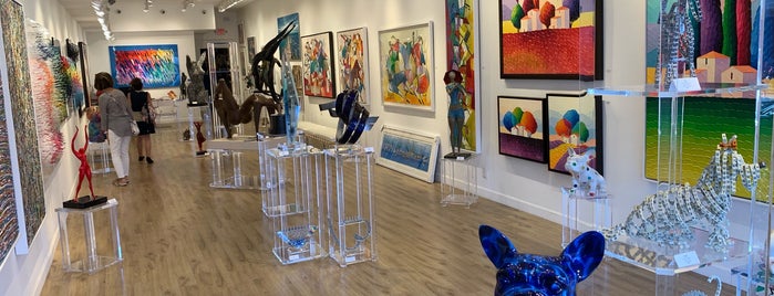 Blue Gallery is one of Las Olas Boulevard.