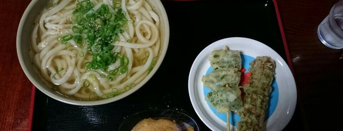 讃岐うどん 溜 is one of めざせ全店制覇～さぬきうどん生活～　Category:Ramen or Noodle House.