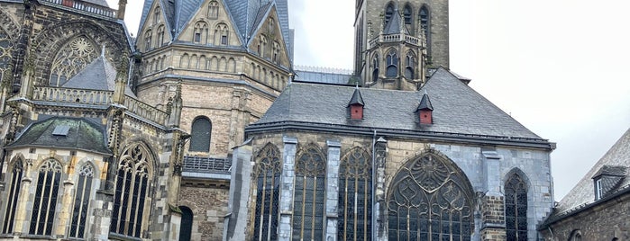 Aachener Dom St. Marien is one of UNESCO World Heritage Sites.