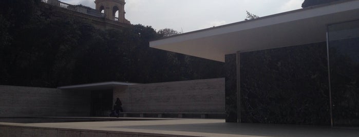 Mies van der Rohe Pavilion is one of Barcelona for Beginners.