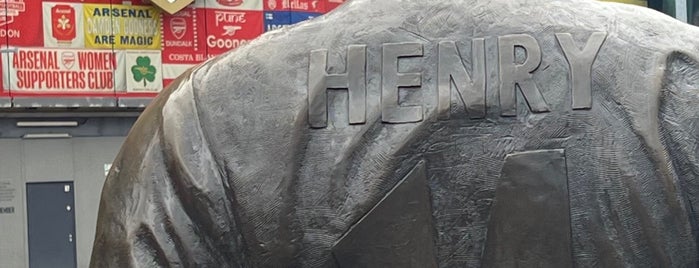 Thierry Henry Statue is one of London s.t.d..