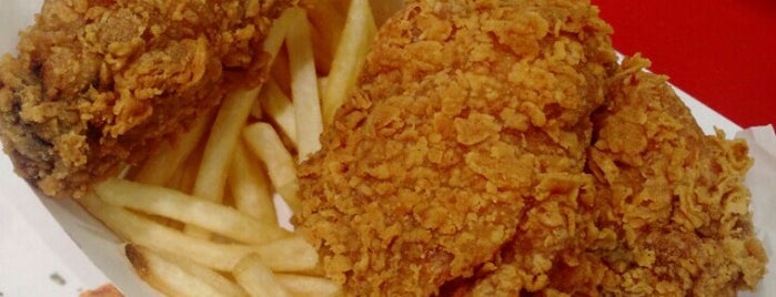 KFC is one of สถานที่ที่ Steinway ถูกใจ.