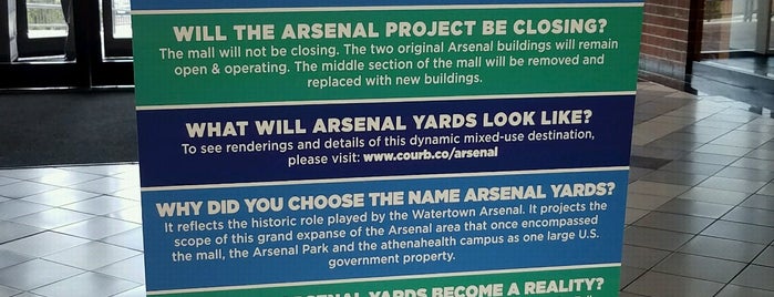The Arsenal Project is one of Boston to do.