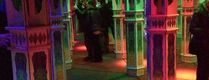 Magowan's Infinite Mirror Maze is one of SF for friends.