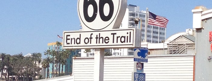 Route 66 End of the Trail is one of Los Angeles v2.