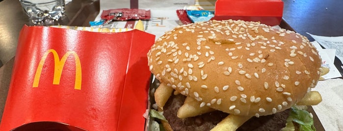 McDonald's is one of Burger King & McDonald's.