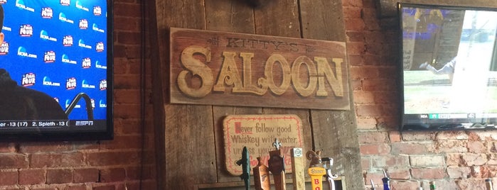 Kitty's Saloon is one of สถานที่ที่ Ryan ถูกใจ.