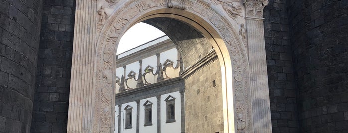Porta Capuana is one of Neapol.
