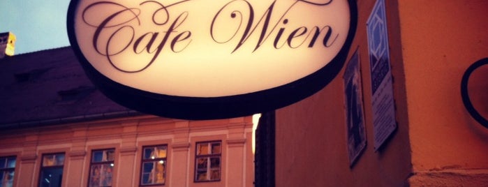Café Wien is one of Best spots in SIBIU..