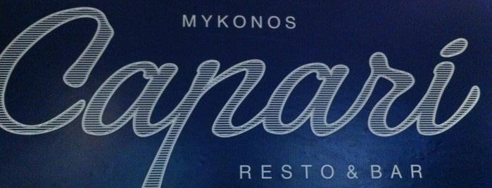 Capari is one of Mykonos.