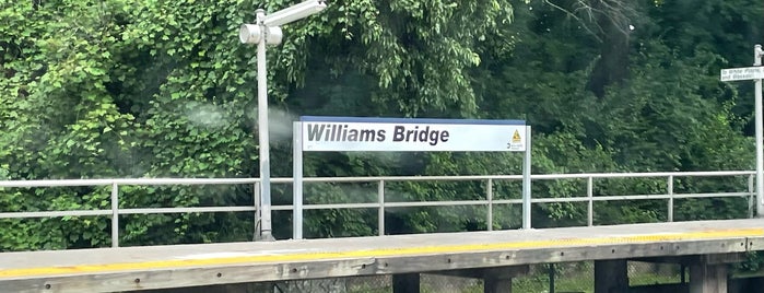 Metro North - Williams Bridge Train Station is one of Trainspotter Badge -- New York.