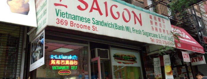 Saigon Vietnamese Sandwich Deli is one of NYC Banh Mi.