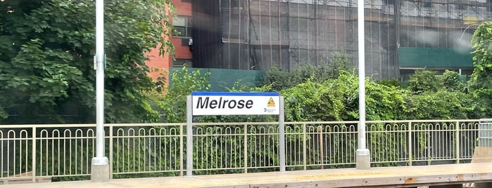 Metro North - Melrose Train Station is one of Trainspotter Badge -- New York.