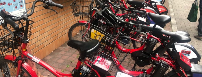 B1-04 Industrial Hall - Tokyo Chuo City Bike Share is one of 東京の東側のバイクシェアのサイクルポート🚲.