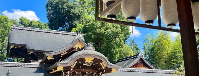 Imamiya-jinja Shrine is one of Masahiro : понравившиеся места.