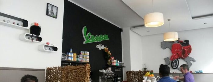Vespa Caffetteria is one of Steven's Saved Places.