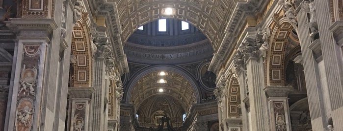 Basilica di San Pietro in Vaticano is one of Posti che sono piaciuti a Nikitos.