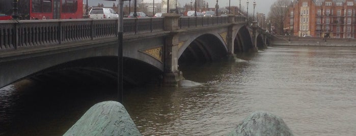 Battersea Bridge is one of Thames Crossings.