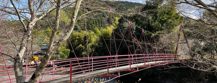 小長井つり橋 is one of 静岡県の吊橋.