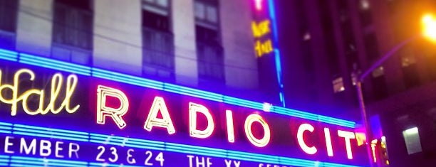 Radio City Music Hall is one of Music, Theater & Film.