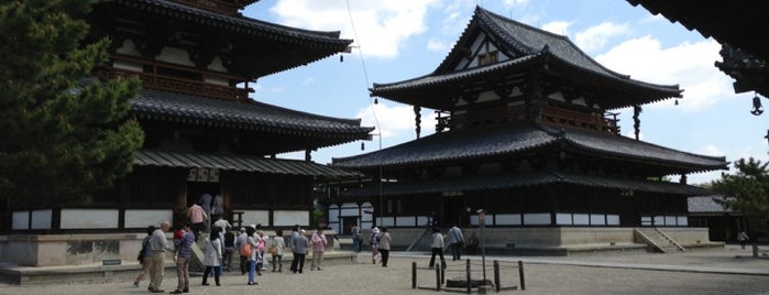 Horyu-ji Temple is one of 八百万の神々 / Gods live everywhere in Japan.