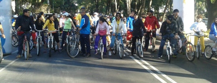 ruta BJ en bici is one of Ciclismo DF.