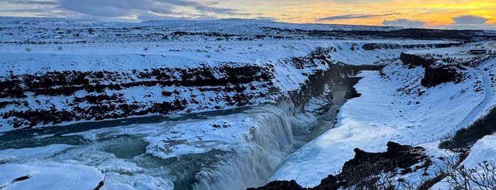 Gullfoss is one of Justinさんのお気に入りスポット.