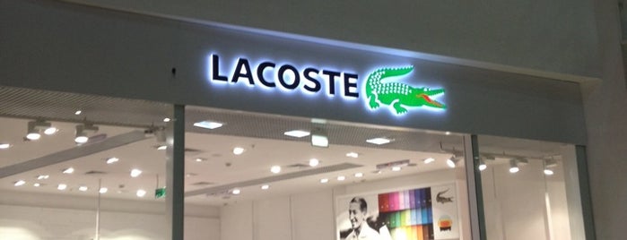 Lacoste is one of Lugares favoritos de Andrey.