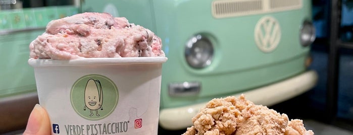 Verde Pistacchio is one of Ice Cream :-P.