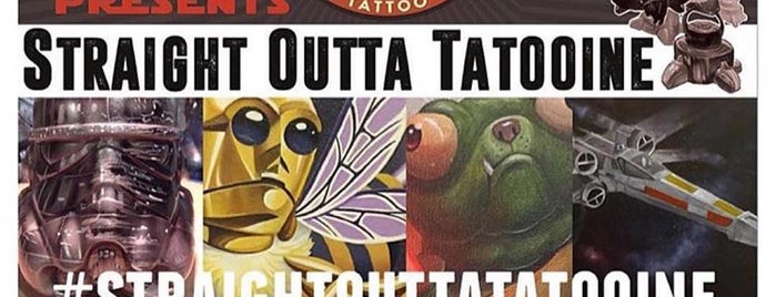 Oddity Tattoo Studio & Gallery is one of HANGING.