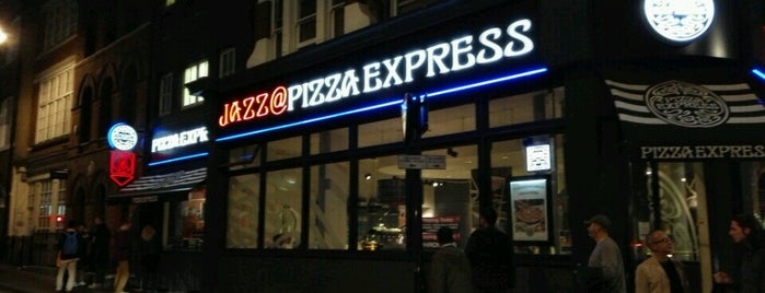 PizzaExpress Jazz Club is one of London.