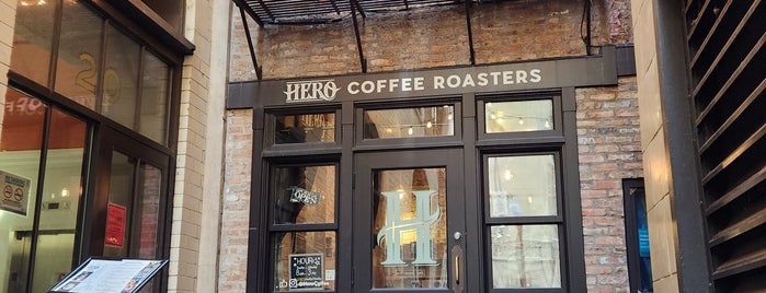 Hero Coffee Bar is one of Coffee Tea and Sympathy.