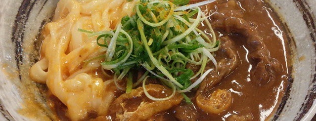 釜揚うどん 一紀 is one of カレー３.