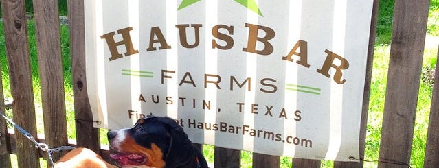 Hausbar Farm is one of Austin Sampled.